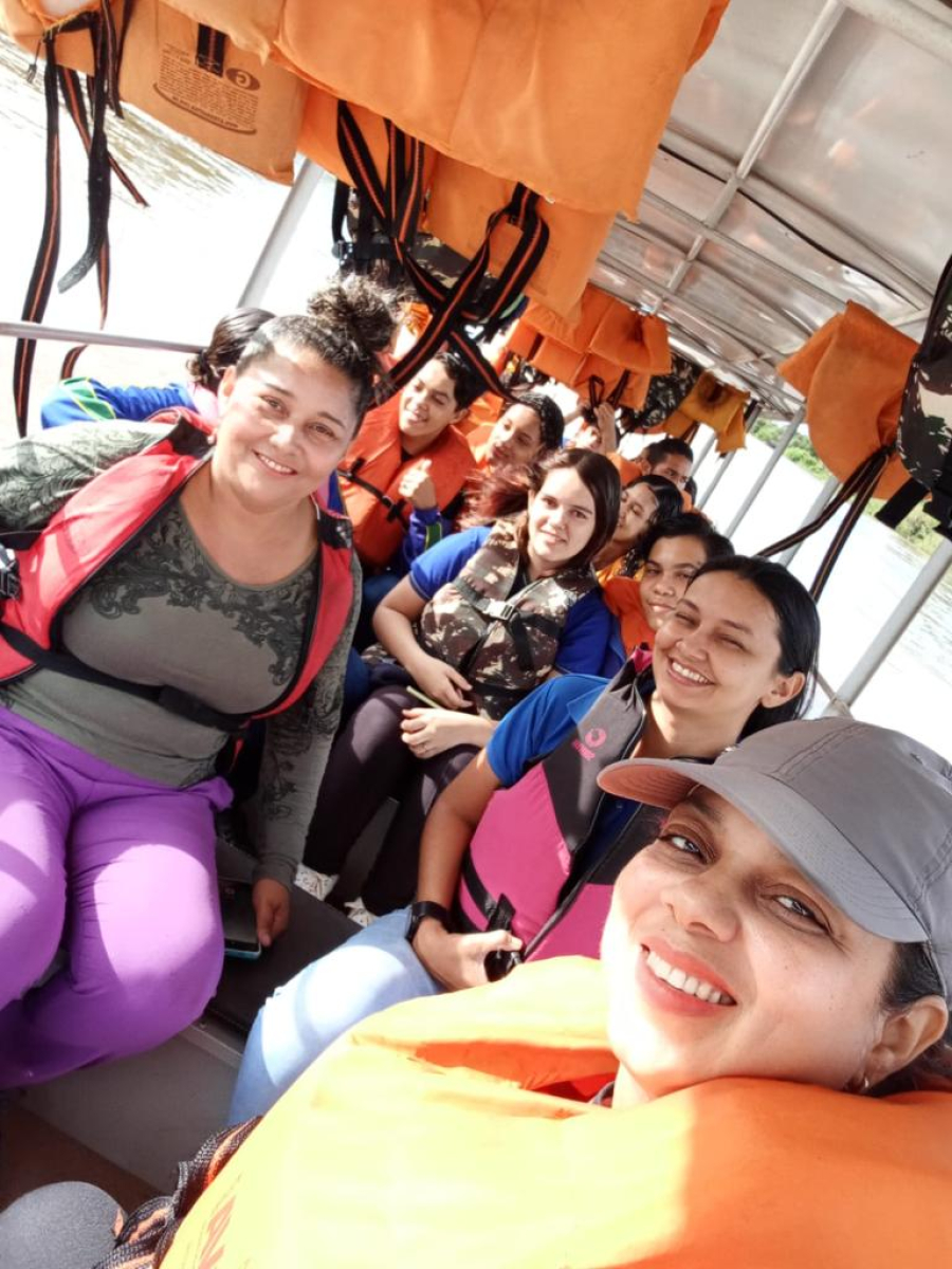 Pesquisa da Unemat leva alunos da rede estadual a estudar dinâmicas das baías do Pantanal