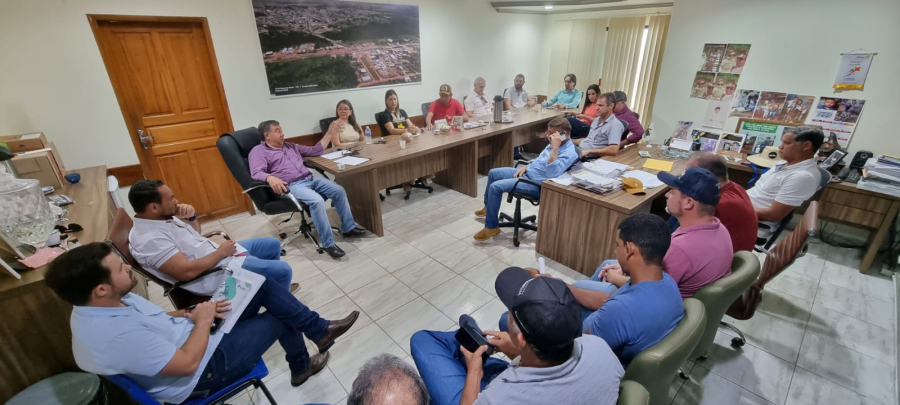 Lideranças se reúnem com o prefeito Pascoal para alinhar ações estratégicas em Terra Nova do Norte