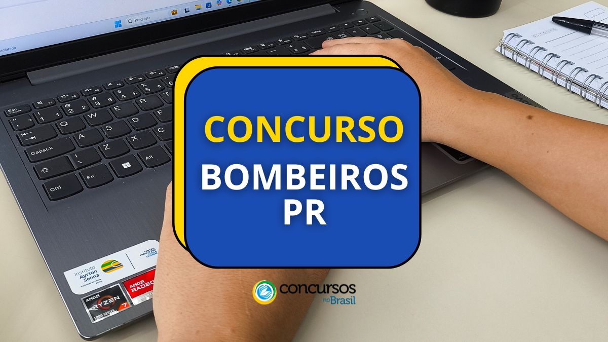 Concurso Bombeiros PR tem edital publicado; ganhos até R$ 14,5 mil